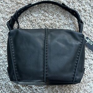 NWT The SAK Los Feliz Hobo Bag, Black Leather